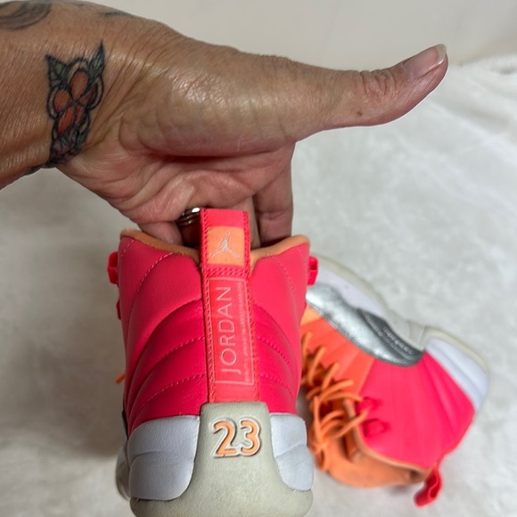 Nike Air Jordan 12 Retro GS Sunrise 4.5Y women’s 6.5 - Picture 11 of 14